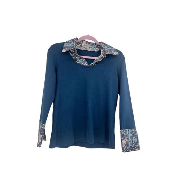 Ann Taylor Tops - Ann Taylor long sleeve paisley blouse